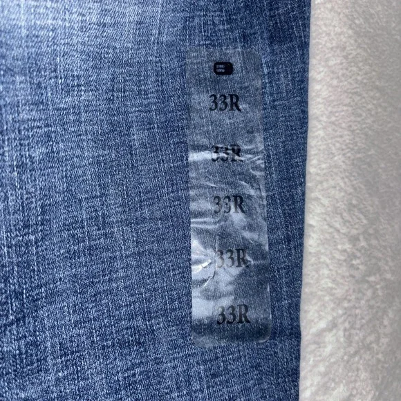 NWT Miss Me Jeans Curvy Fit Straight Mid Rise 33 X 32 Women's Jeans Distressed - Picture 11 of 16